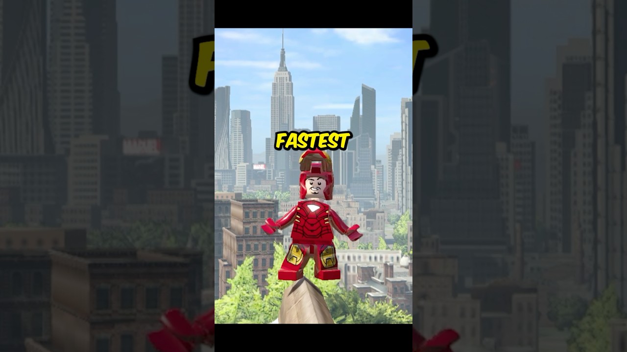 Quickest Route Across Lego Marvel Superheroes 🦸‍♂️