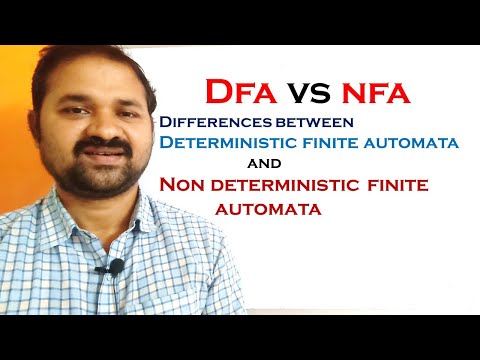 Differences between DFA and NFA || Deterministic Finite Automata || Non Deterministic || Types of