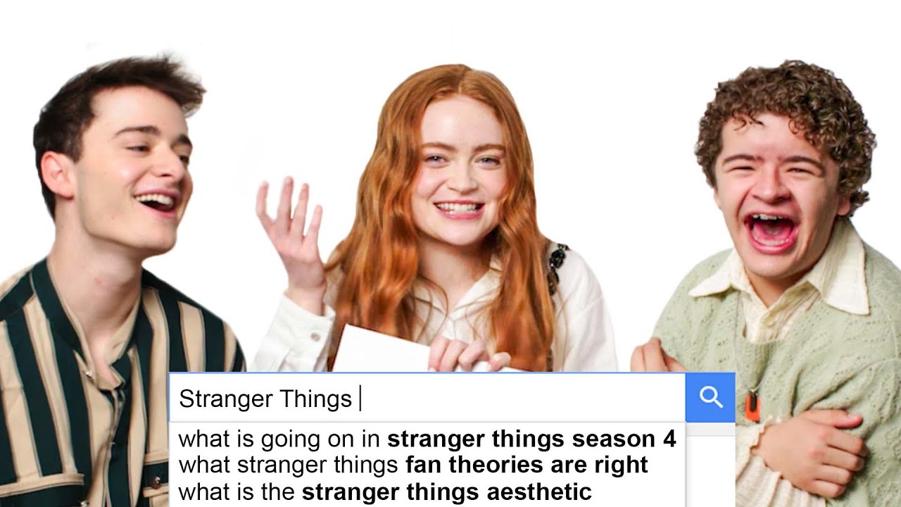 Stranger Things Stars Sadie Sink, Noah Schnapp & Gaten Matarazzo Reveal Secrets in WIRED Autocomplete Interview 🎬
