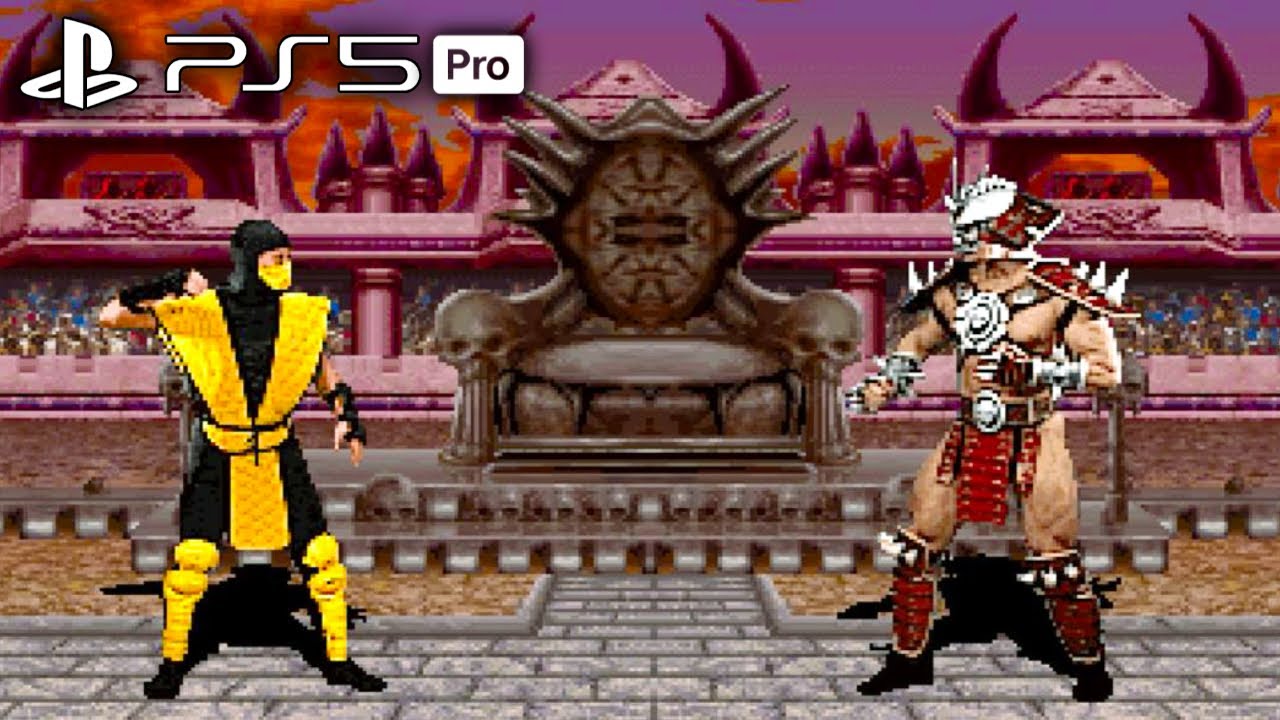 Mortal Kombat 2 Legacy Collection Gameplay on PS5 🎮