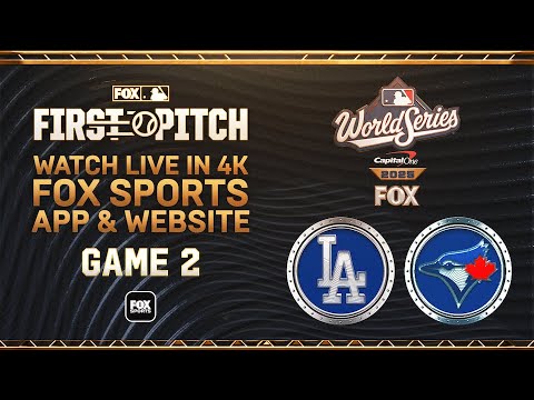 Dodgers at Blue Jays | World Series Game 2 #FirstPitch | MLB on FOX