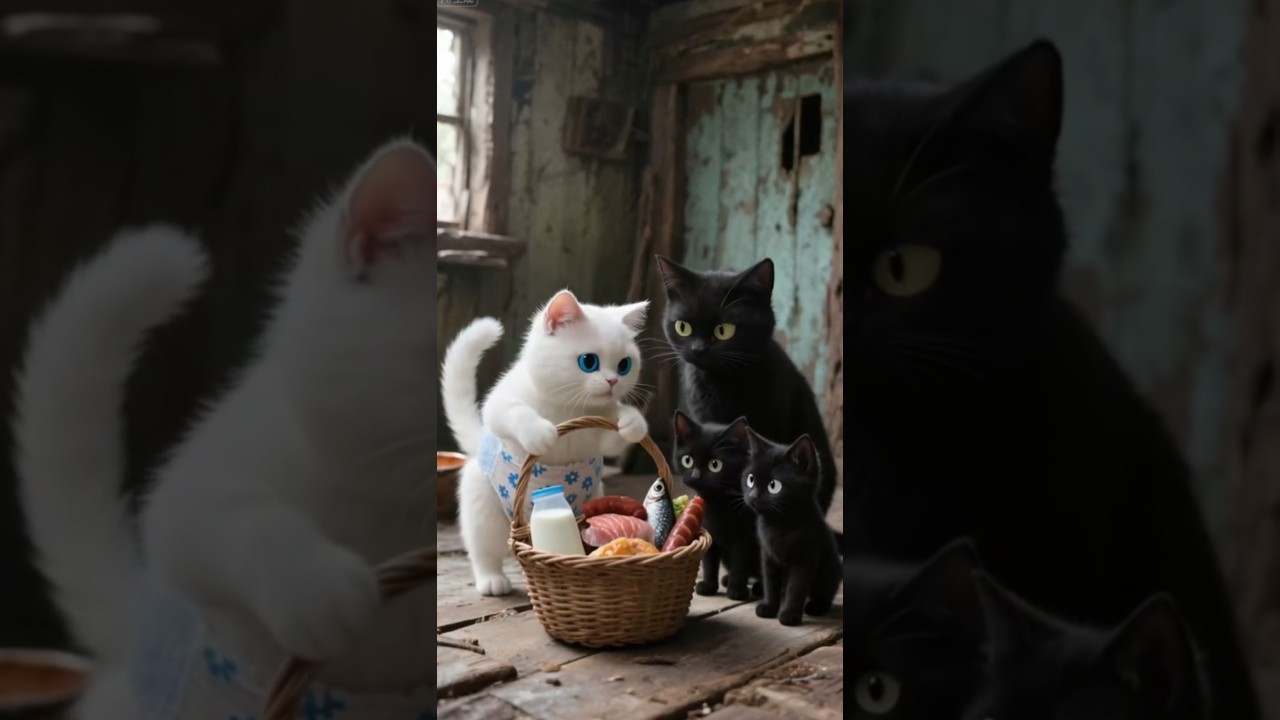 Angry Kitten Discovers True Kindness ❤️