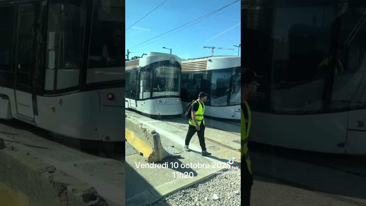 Nouveau tramway RTM à Marseille 🚋
