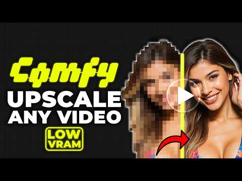 The ULTIMATE AI Video Upscale for ComfyUI