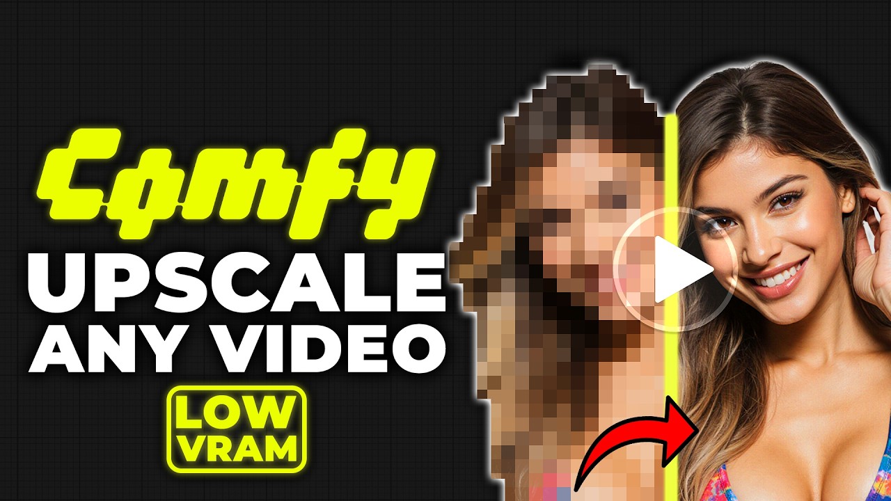 Transform Low-Res Videos into Stunning HD with ComfyUI AI Upscaler π
