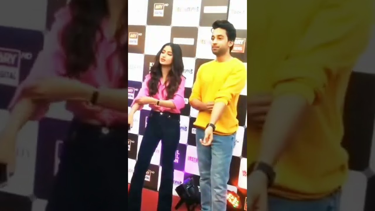 Sajal Aly & Bilal Abbas Shine at Award Show ✨