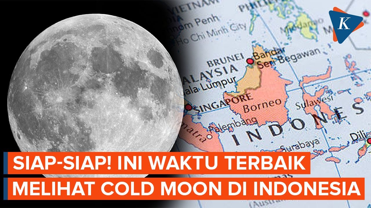 Cold Moon Malam Ini, Waktu Terbaik Melihat di Indonesia 🌕