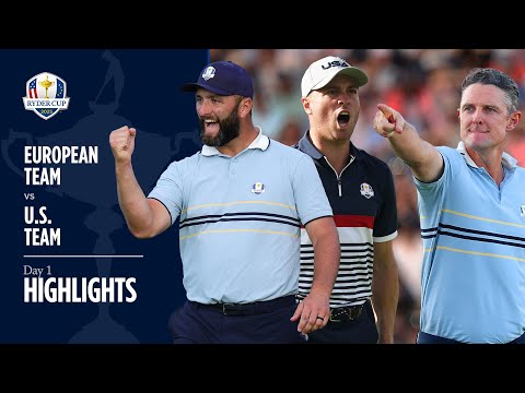 Day 1 Highlights of the 2025 Ryder Cup