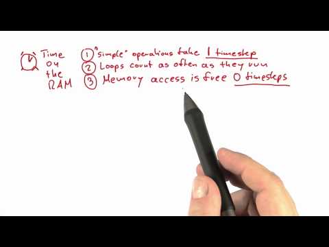 Simplifications For Ram - Intro to Theoretical Computer Science