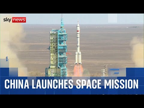 China launches space mission - Watch in full