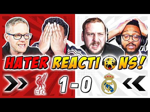 Liverpool's Rivals & Haters DISAPPOINTED 😞 Reactions to Liverpool 1-0 Real Madrid | Champions League