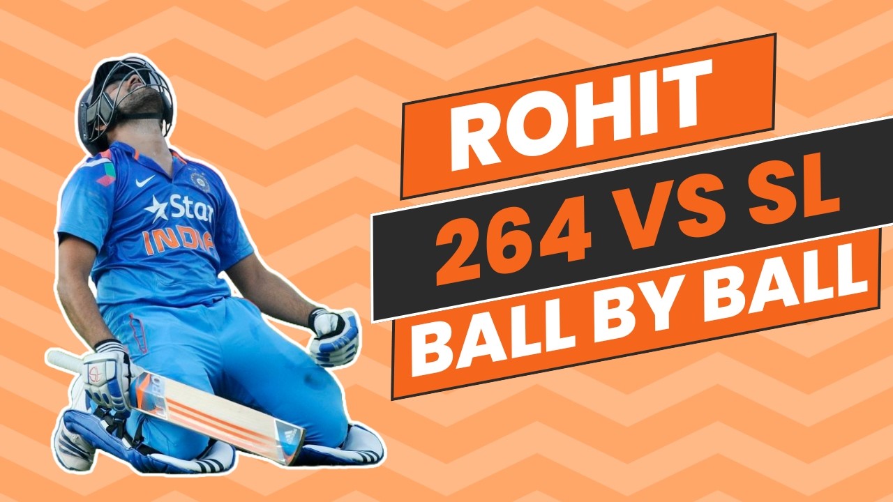 Rohit Sharma's 264 vs Sri Lanka (2014) 🏏