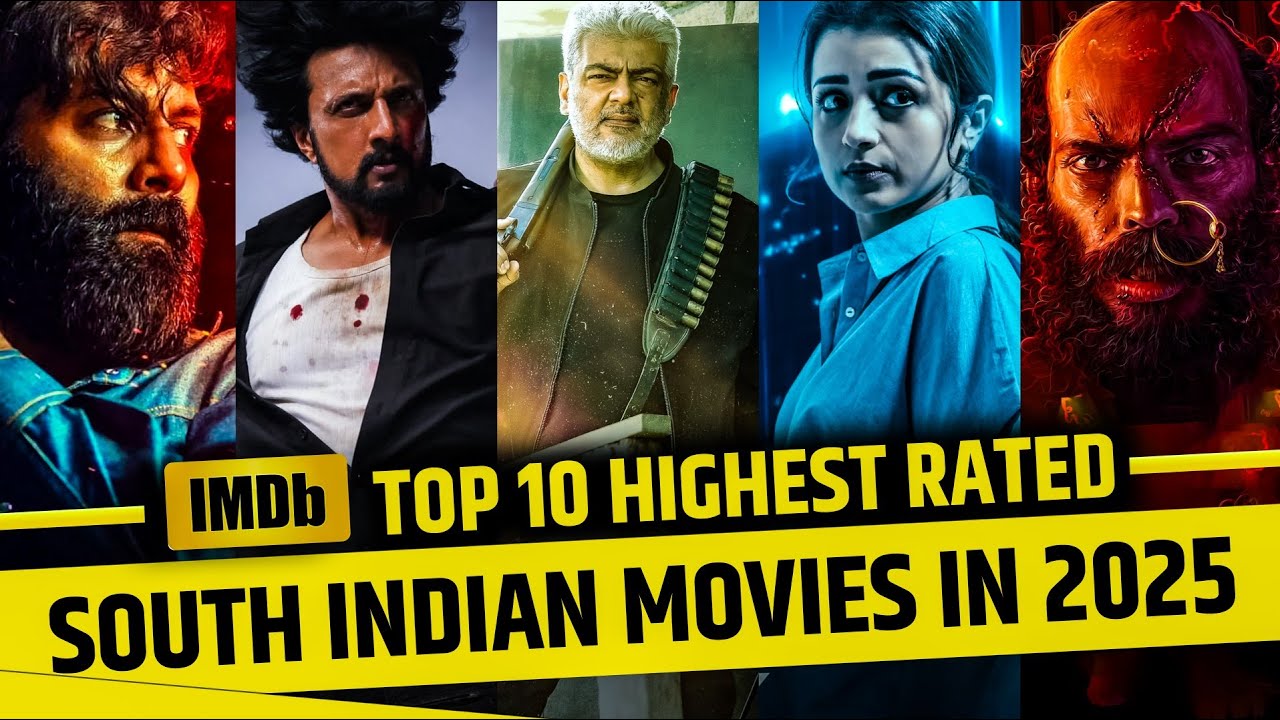 TOP 10 Top 10 Must-Watch South Indian Movies Dubbed in Hindi (2025) π¬