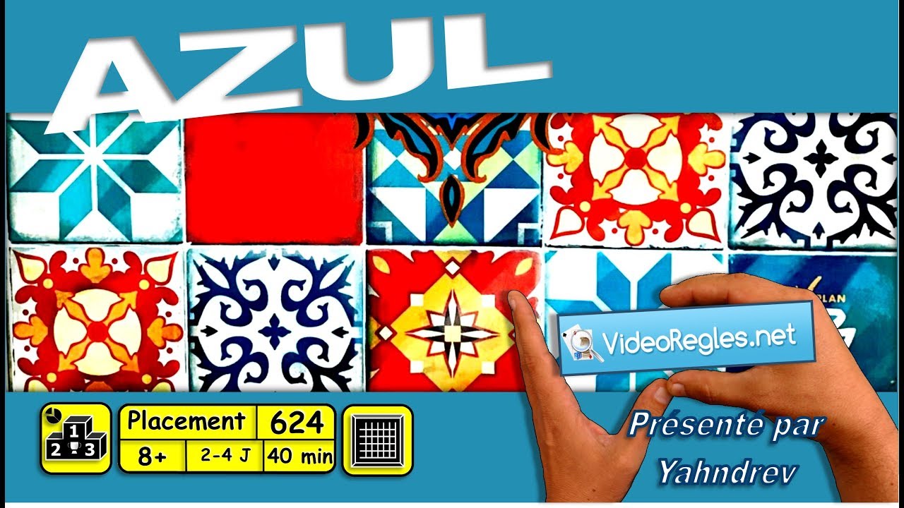 Règles du jeu Azul sur VideoRegles.net 🎲