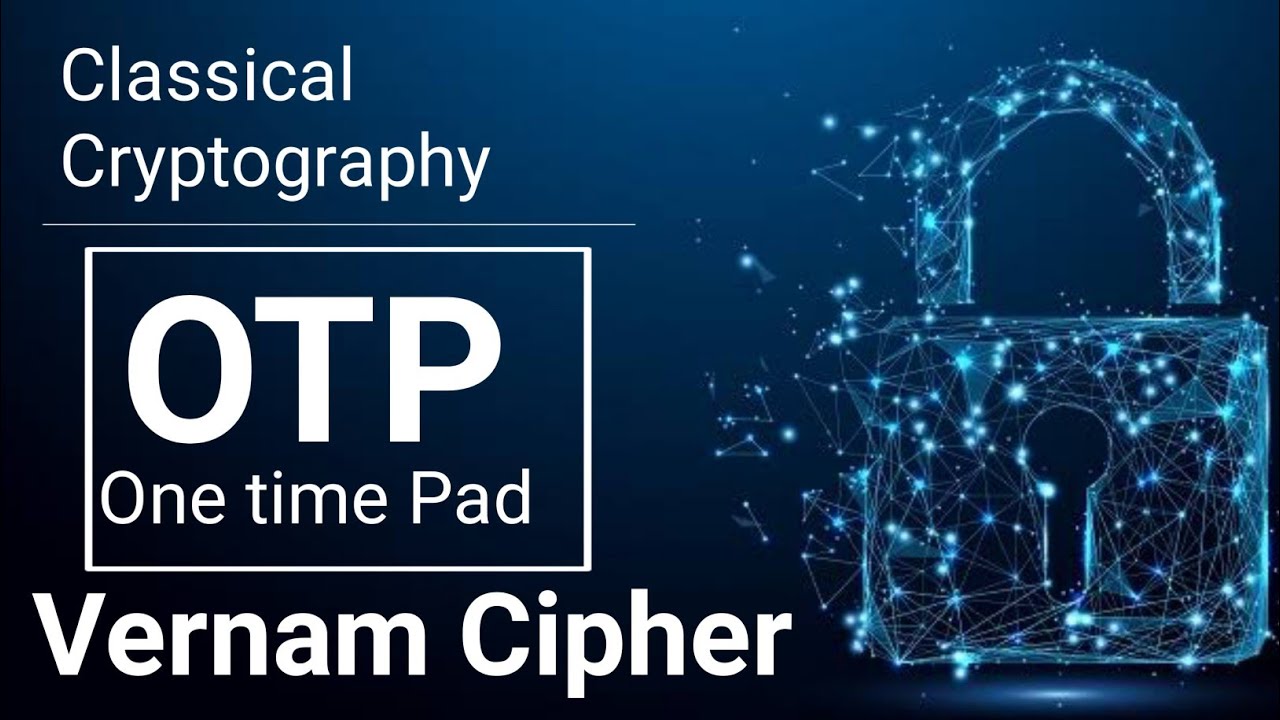 One-Time Pad (OTP) Vernam Cipher: Encryption & Decryption Explained in Hindi/Urdu 🔐