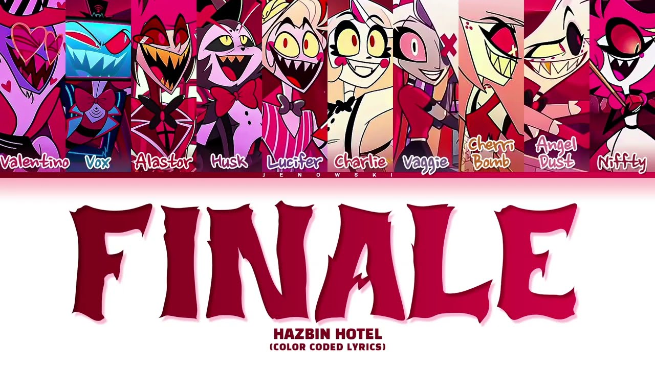 Hazbin Hotel Finale - Color Coded Lyrics 🎶