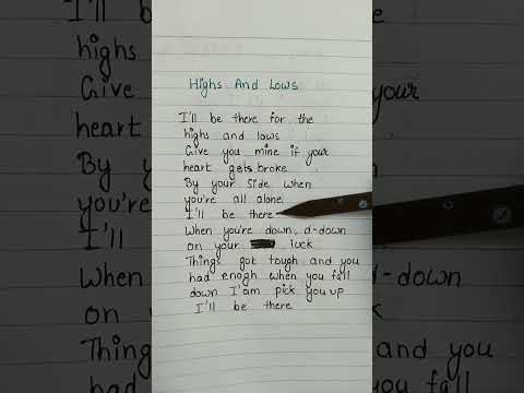 Highs and lows #lyric #gabrielabee #aesthetic #music #love #lyrics #song #i #dance