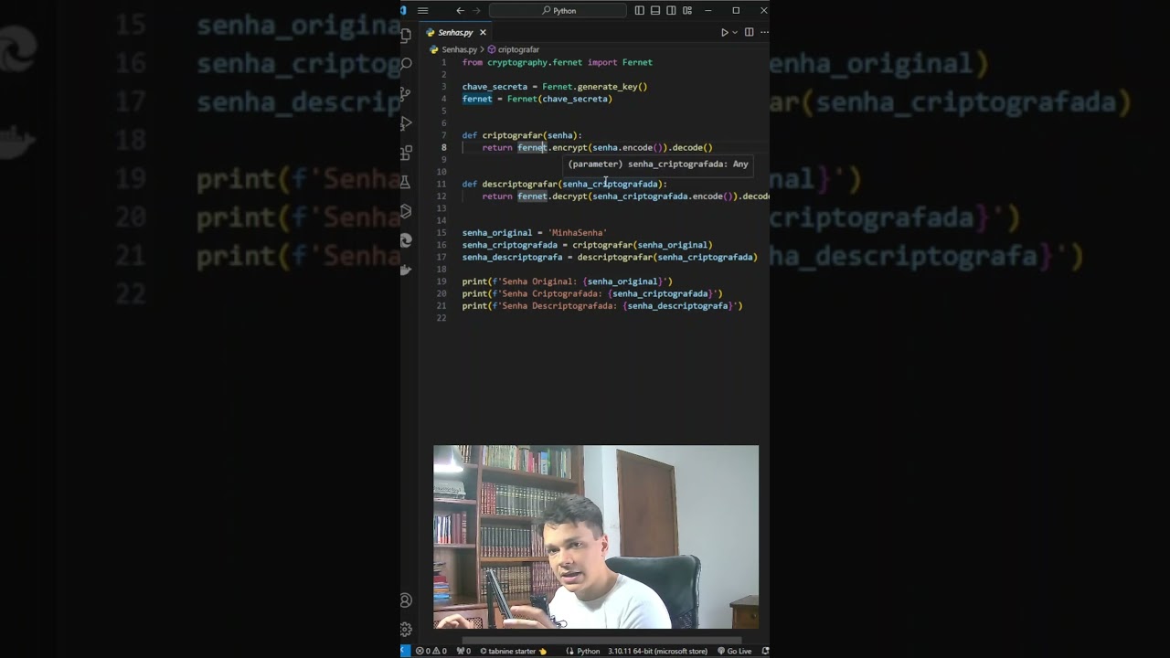 Aprenda a Criptografar Senhas com Python 🔐