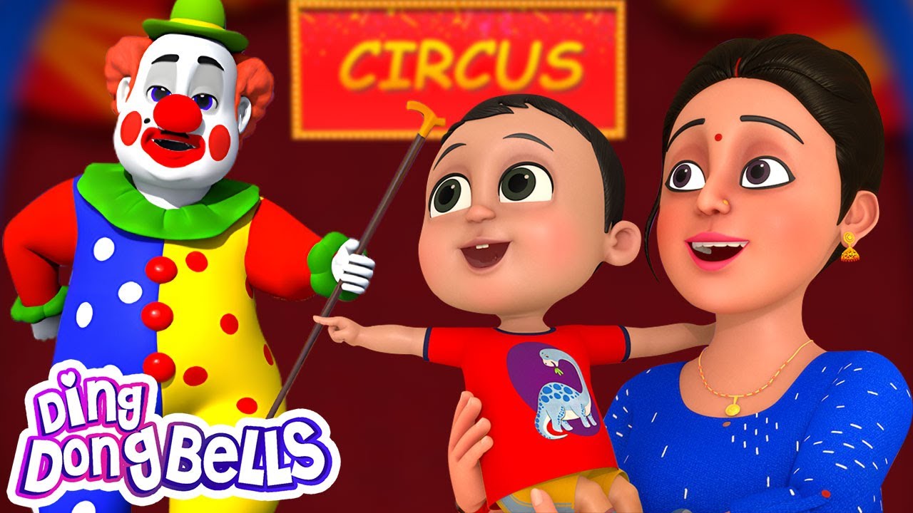 Circus Aaya | Fun 3D Rhyme for Kids 🎪