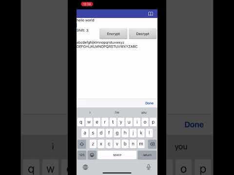 Logan Boston Caesar Cipher App +1