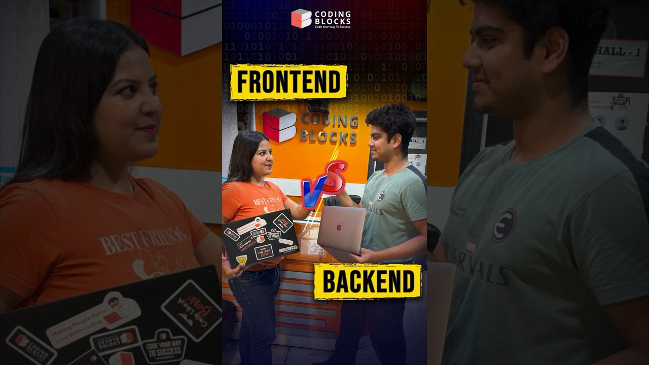 Frontend vs Backend Developer: Which Career Path Suits You? 🚀