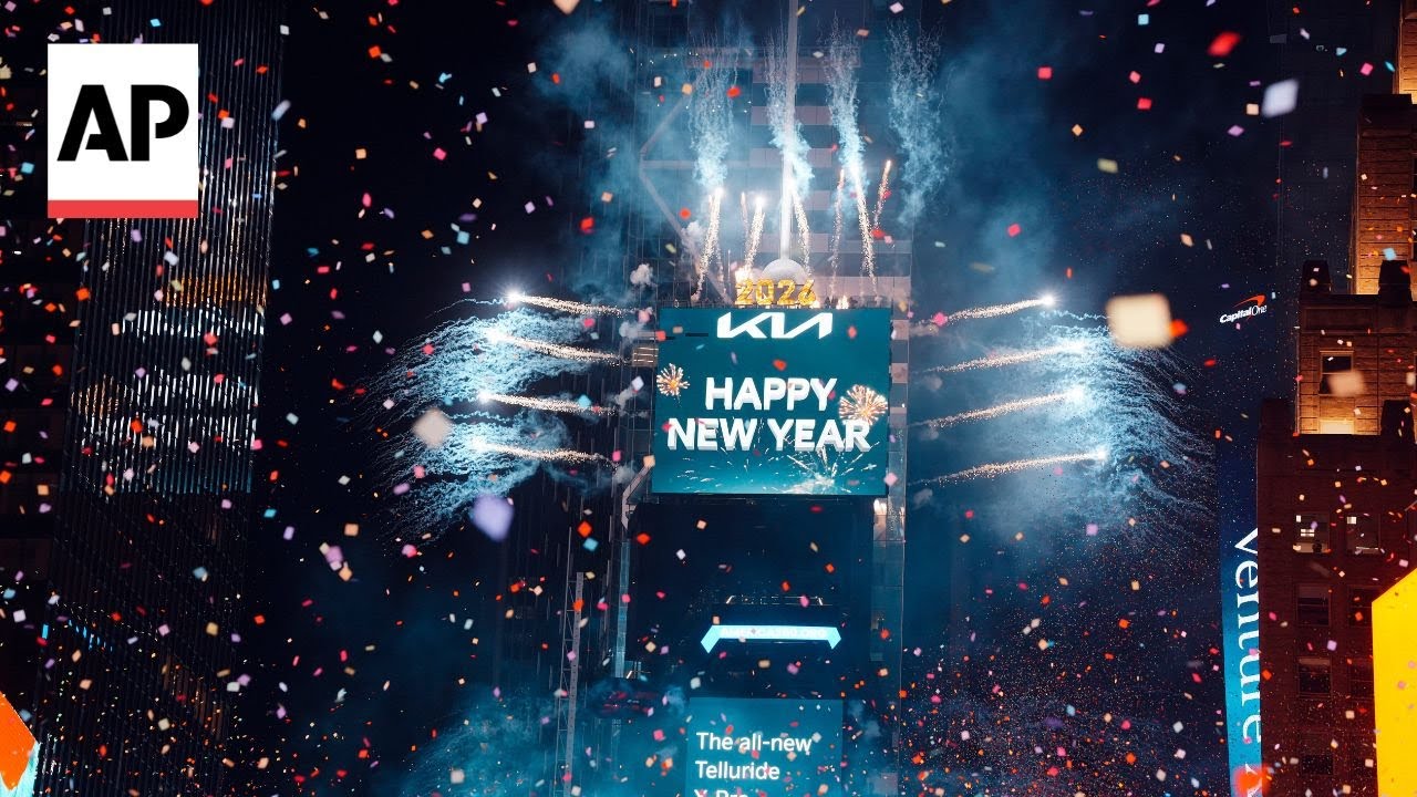 NYC Welcomes 2026 with Times Square Ball Drop 🎉