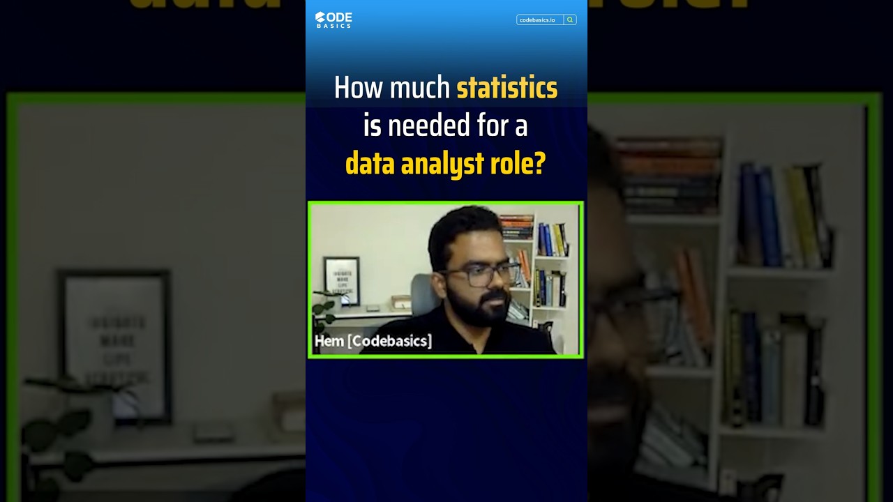 Data Analyst: Required Statistics Skills π