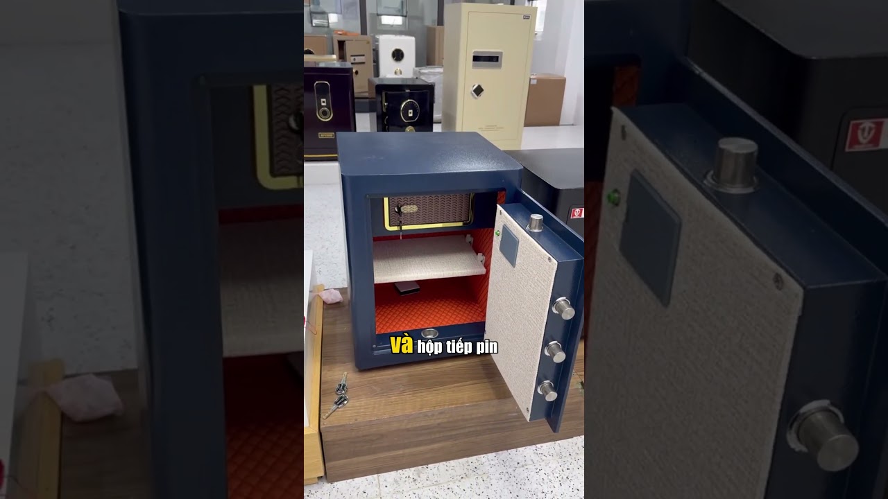 Két Sắt Siêu Cường Việt Tiệp SPM65 – Vân Tay Điện Tử, Báo Động Chống Trộm An Toàn Tuyệt Đối