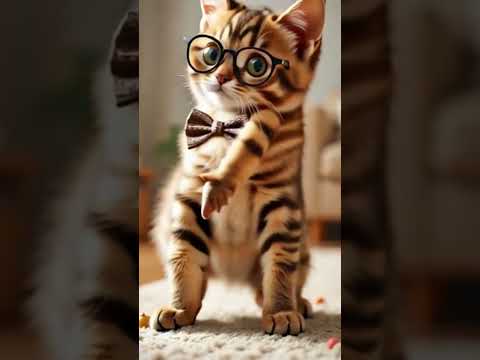 Cat dance going viral #cat #cute #funny #cutecat #viral