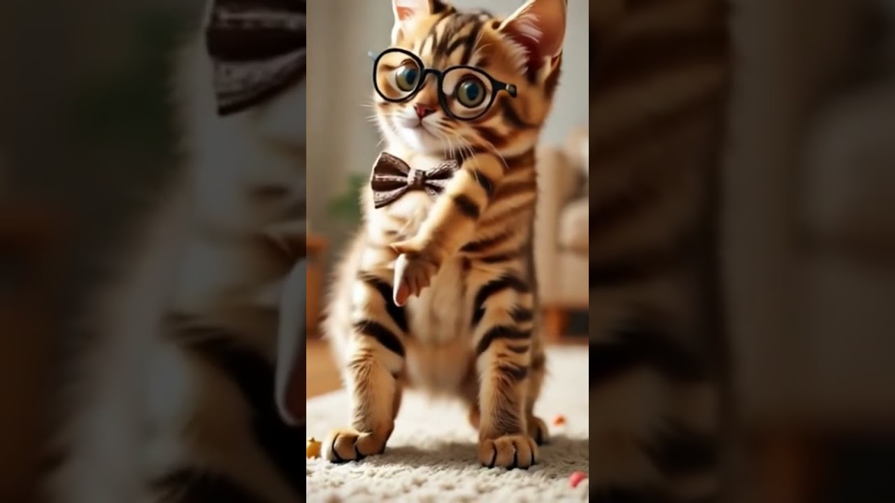 Adorable Cat Dance Goes Viral! 🐱😂