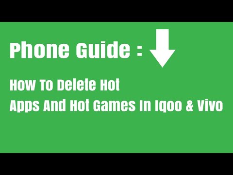 Remove Hot Apps & Games on iQOO & Vivo 📱