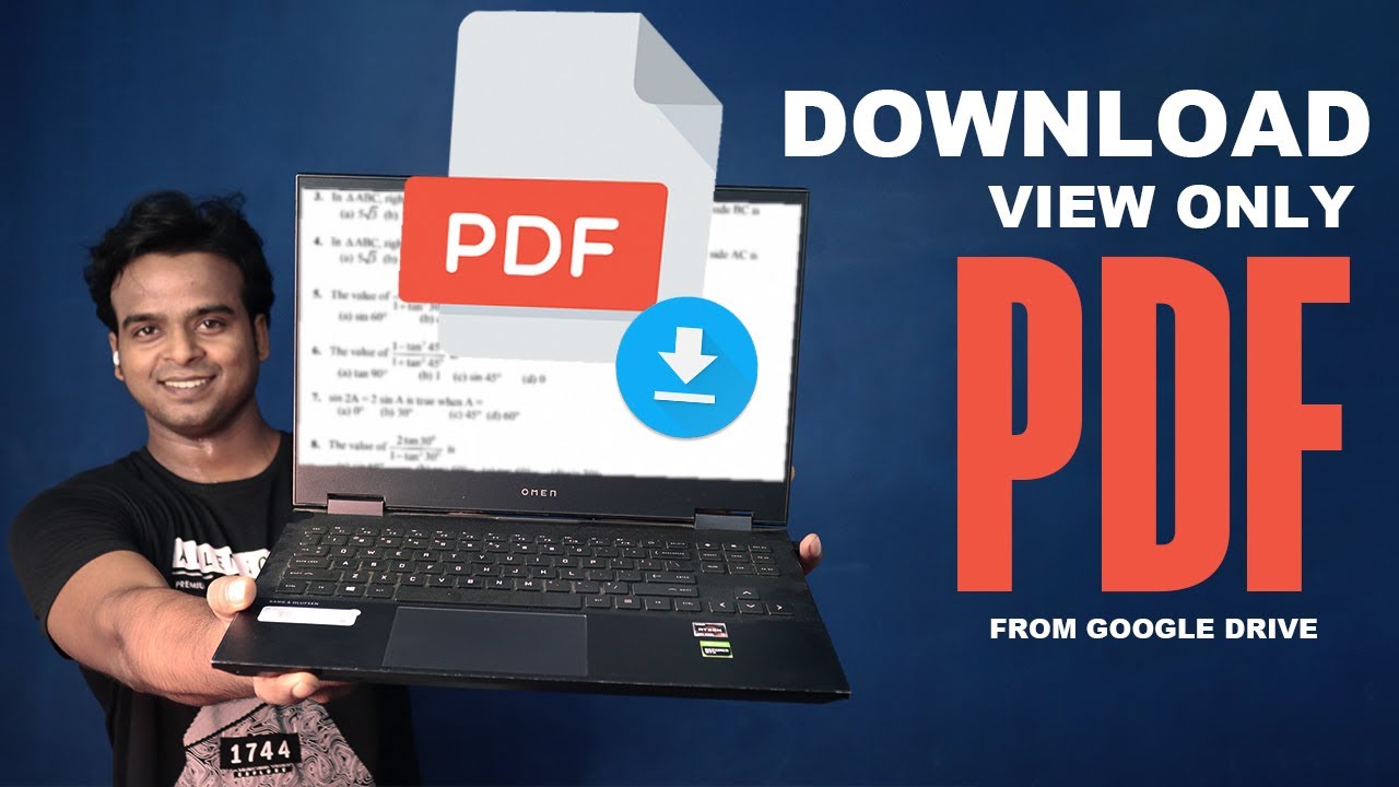 Download View-Only PDF Files from Google Drive | Chrome PDF Viewer Settings 2022