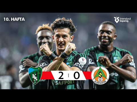 Kocaelispor (2-0) Alanyaspor - Highlights/Özet | Trendyol Süper Lig - 2025/26