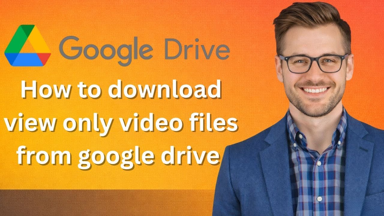 Download View-Only Videos with Audio from Google Drive π₯