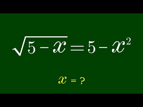 A Nice Algebra Problem | Math Olympiad | Find x=?