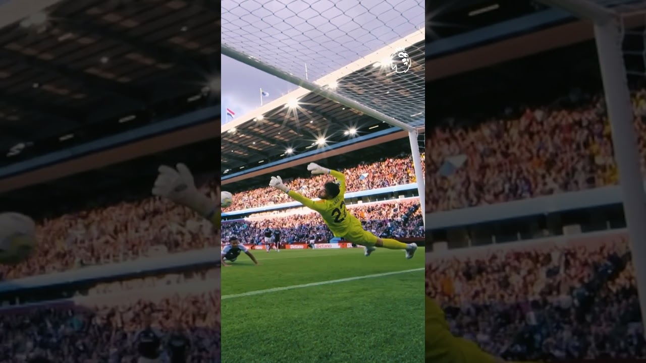 Spectacular Goal-Line Save by David Raya ⚽ | Aston Villa vs Arsenal 2024/25 Highlights