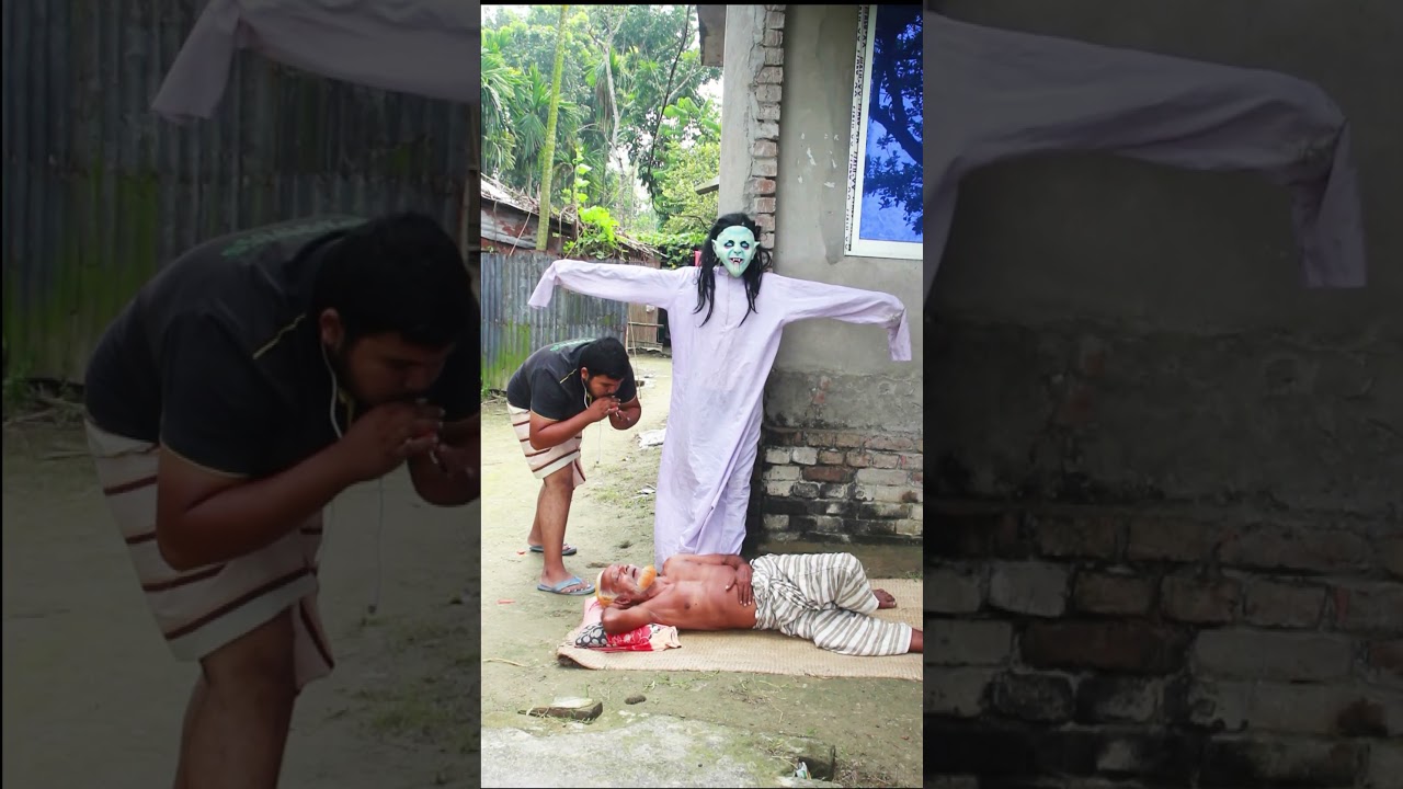 Hilarious Ghost Prank on Grandpa! 😂👴