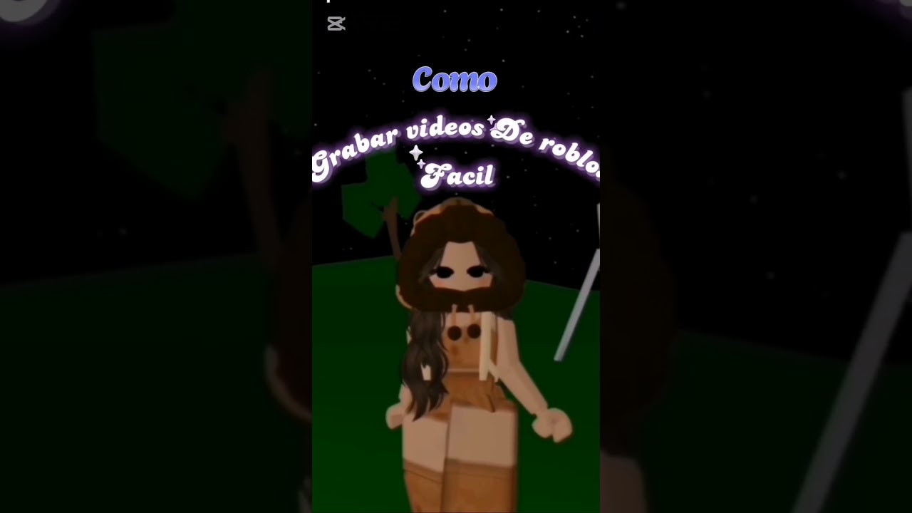 tuto de como grabar videos de roblox en celular facilismo (sale mal el final)