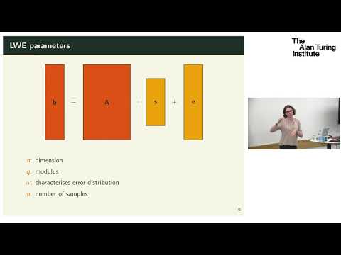 Security and encoding in Fully Homomorphic Encryption: Rachel Player, Sorbonne Université