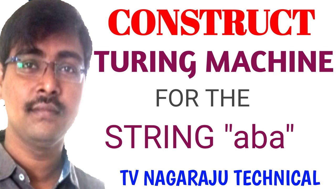 Constructing a Turing Machine that Accepts the String 'aba'
