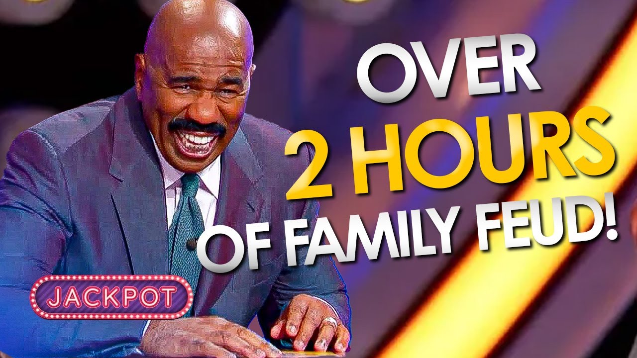 Hilarious Family Feud USA Marathon with Steve Harvey β Over 2 Hours of Laughs! π
