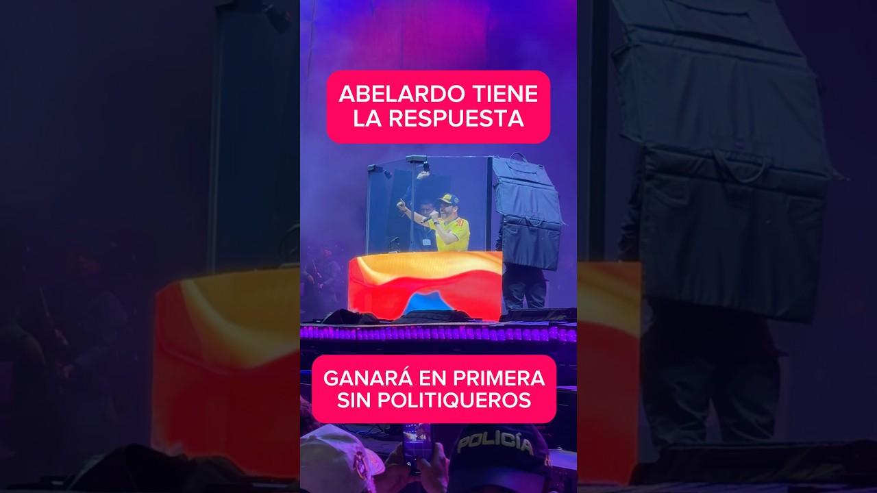 ABELARDO RECHAZA A POLITIQUEROS #colombia #elecciones #abelardodelaespriella