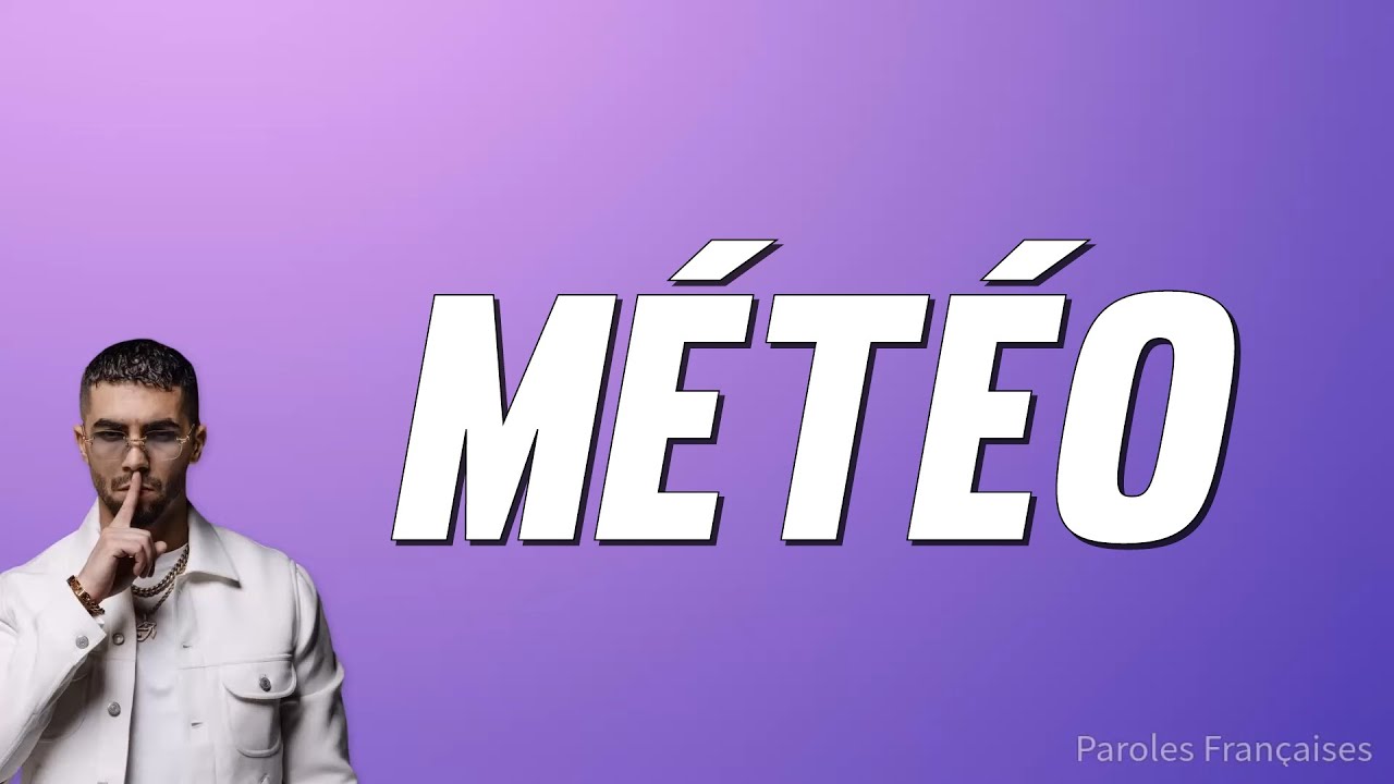 Anas - Météo (Paroles) 🎶