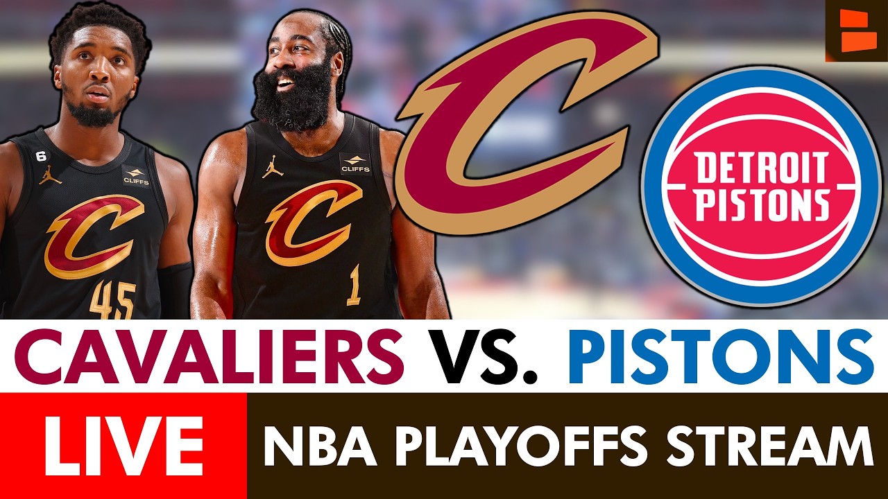NBA Playoffs Live: Cavaliers vs. Pistons 🏀