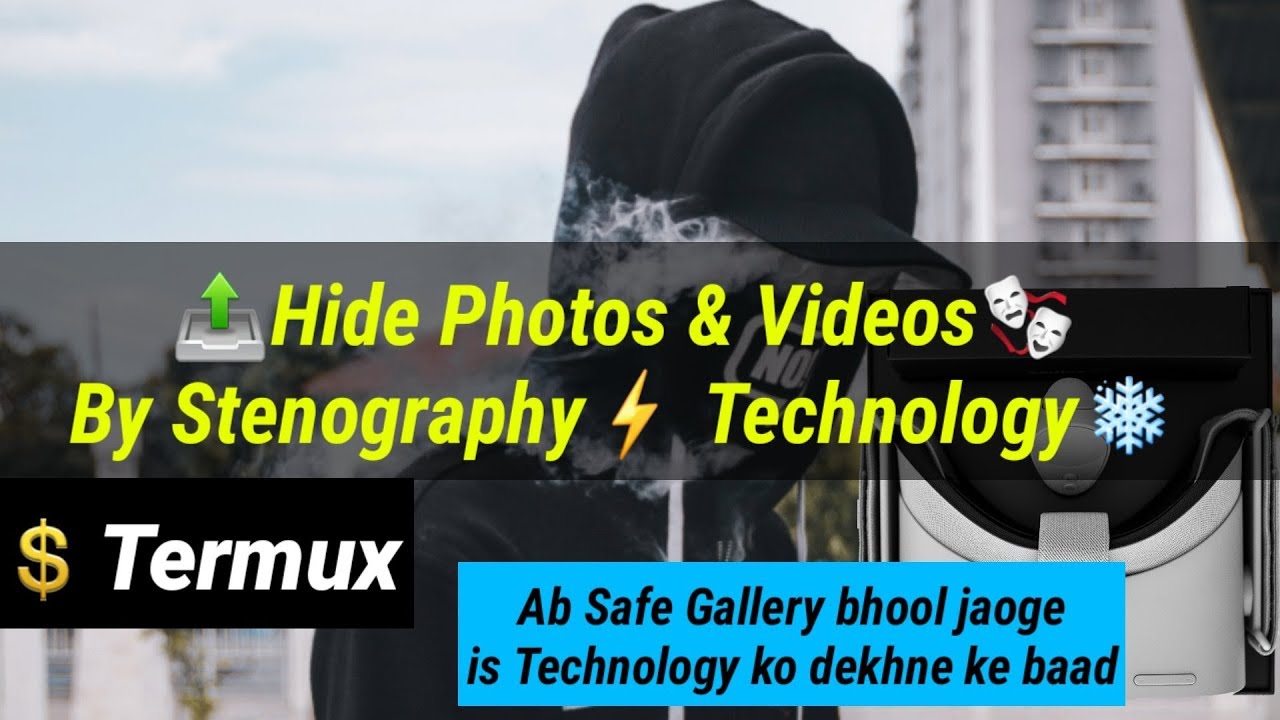 Hide Files & Images Using Steganography in Termux 📱