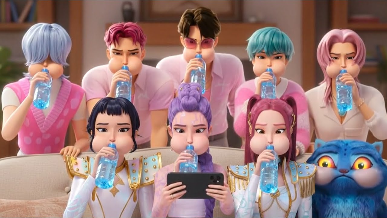 TOP 9 Top 9 Humorous Reactions with HUNTRIX x SAJA Boys, Rumi x Jinu, Baby Saja x Zoey, and KPOP Demon Hunters