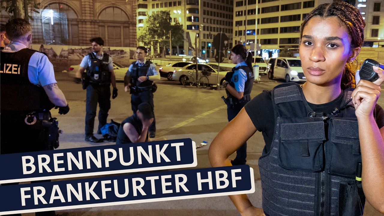 Frankfurt Hauptbahnhof: Gefahr, Drogen & Gewalt – So ist der Alltag bei der Bundespolizei 🚓