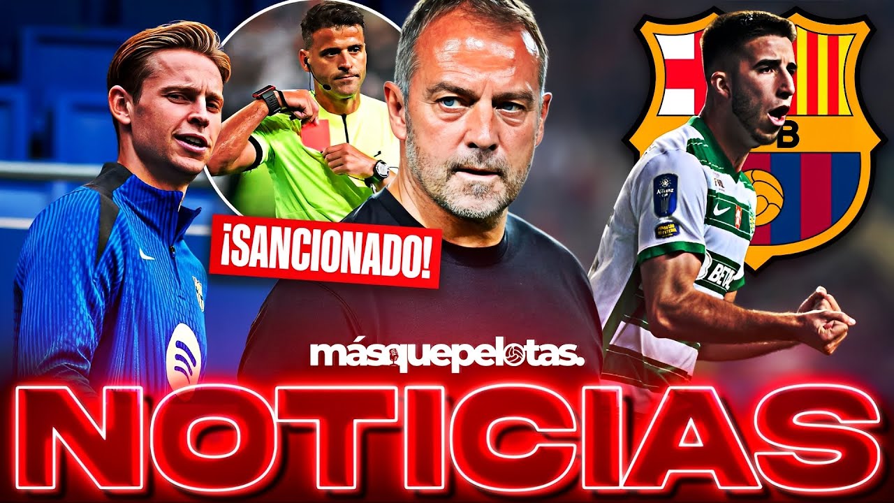 đ„ PolĂ©mica en el fĂștbol: Gil Manzano sanciona a Flick y Deco revela clĂĄusula secreta contra el Barça