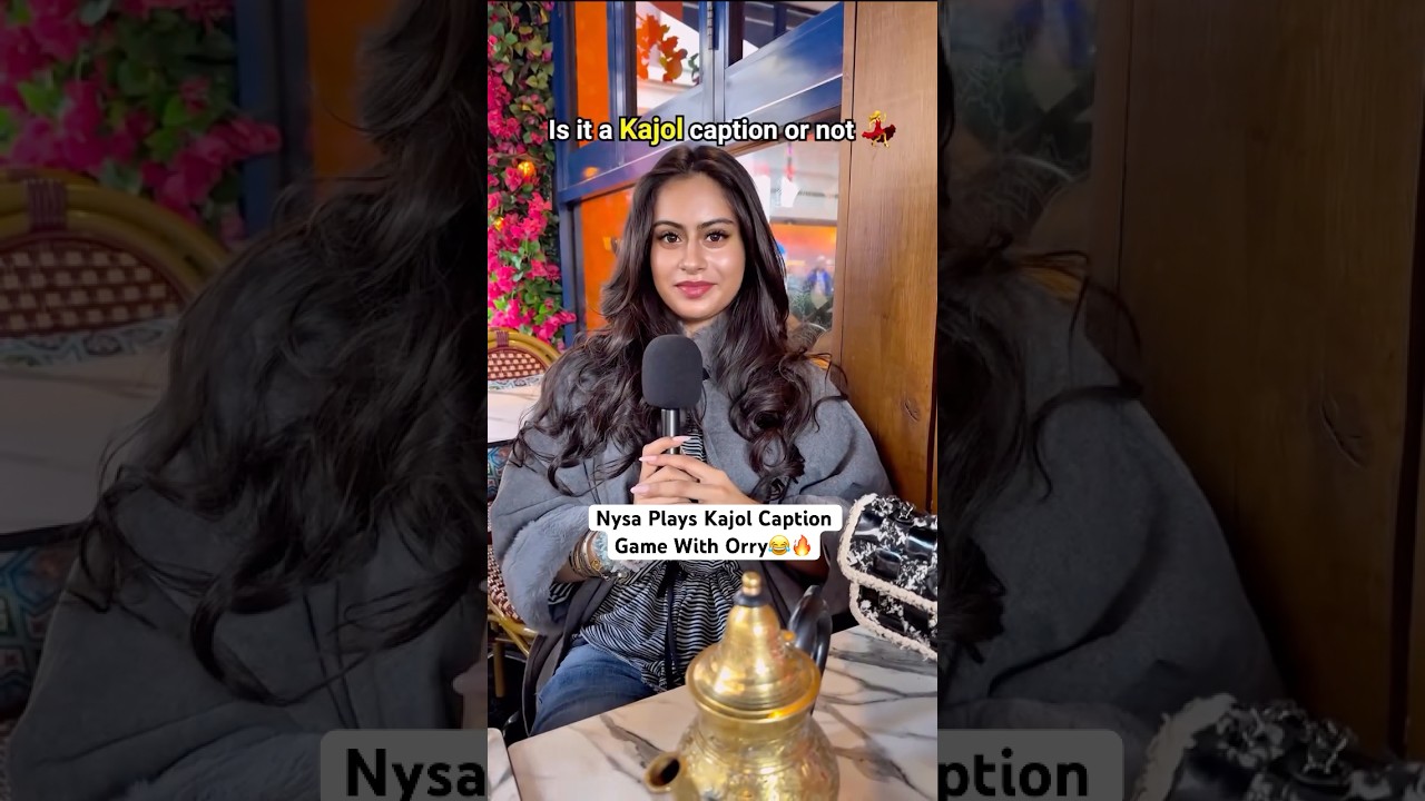 Nysa Devgan's Hilarious Caption Challenge with Kajol and Orry! 😂🔥