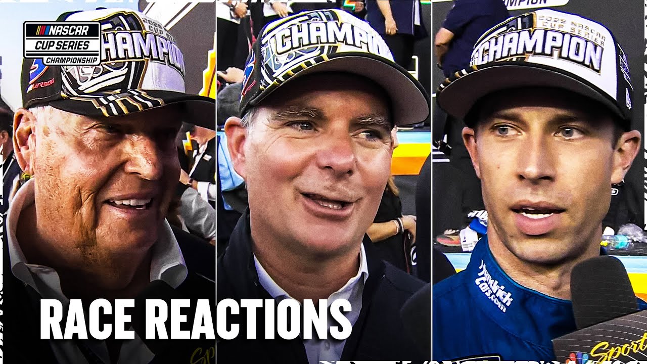 Hendrick Crew Celebrates Larson’s NASCAR Championship 🏆